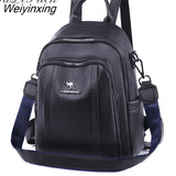 Weiyinxing Women Backpack Designer high quality Leather Women Bag Fashion School Bags Large Capacity Travel Backpacks mochila