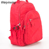 Weiyinxing Large Female Backpack for Teenage 2023 Mochilas Femeninas Women's School Back Packs Nylon Laptop Bagpack Elegant