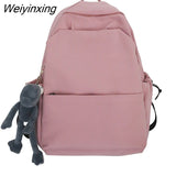 Weiyinxing Fashion Travel Student Bag Waterproof Boy And Girl Schoolbag Women Knapsack Large Capacity Travel Teenager Useful Backpack