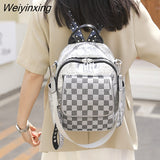 Weiyinxing Luxury Backpack Women's Bag Mochilas Multi Function Large Capacity Backpack Cowhide Material Genuine Leather Bolsas Feminina