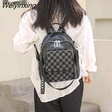 Weiyinxing Luxury Backpack Women's Bag Mochilas Multi Function Large Capacity Backpack Cowhide Material Genuine Leather Bolsas Feminina