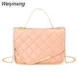 Weiyinxing Messenger Bag for Women Luxury Embroidery Handbags Female Cosmetic Bag Fashion Chain Ladies Crossbody Shoulder Bags