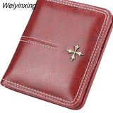 Weiyinxing Fashion Slim Women Wallets Mini Card Holder PU Leather Short Desigh High Quality Female Purse Coin Holder Women Wallets