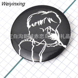 Weiyinxing Your Logo Button Badge Tinplate Badges Maker Personality Cheap Button Badges Custom Button Pins