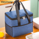 Weiyinxing Portable Lunch Bag Cationic Large Thermal Insulation Bag Ice Bag Thickened Large-capacity Lunch Box Bag Picnic Bag