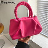 Weiyinxing Luxury Handlebags for Women 2023 Trend Crossbody Bags Armpit Bag Shopping Chain Shoulder Bags Dumpling Handbag Female