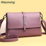 Weiyinxing Genuine Leather Handbags Women's Bag Designer Cowhide Crossbody Bags Fashion Women Shoulder Bag High Quality Ladies Totes