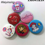 Weiyinxing accessories badge 45mm broches de decoración insignias de Metal para ropa decoración de mochila