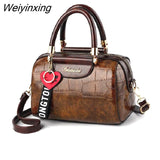 Weiyinxing Design Handbag Shoulder Bag Top Quality PU Leather Women Handbags Crocodile Tote Bag Fashion Female Crossbody Bags Purse 0409