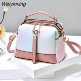 Weiyinxing for Women Bag 2023 Trend Gradient Luxury Designer Handbag Female Messenger Shoulder Bag Clutches Hand Crossbody Bags