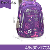 Weiyinxing Big Capacity Children School Bags For Teenagers Girls Backpack Waterproof Durable And Breathable School Backpack Mochila