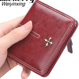Weiyinxing Fashion Slim Women Wallets Mini Card Holder PU Leather Short Desigh High Quality Female Purse Coin Holder Women Wallets