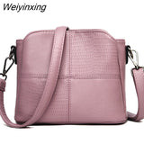 Weiyinxing Designer Handbags Women Shoulder Crossbody Bags PU Leather Ladies Messenger Bags Retro Small Handbags Bags for Women