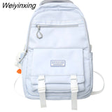 Weiyinxing Girl High Capacity Laptop Backpack Trendy Women Cute Leisure SchoolBag Female Book Bag Fashion Ladies Travel College Packet