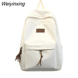 Weiyinxing Men Lady New Laptop SchoolBag Trendy Boy Girl Nylon College Backpack Fashion Travel Male Female Book Women Backpack Student Cool