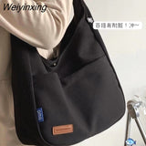 Weiyinxing Design Versatile Bag College Student Class Single Shoulder Bags Large Capacity Tote Bag 0409