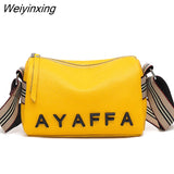 Weiyinxing Genuine Leather Fashion Women Shoulder Bags High Quality Brand Lady Handbag First layer cowhide Women's Crossbody Tote bag