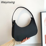 Weiyinxing color Shoulder Bags Casual Women Underarm Bag Travel Armpit Shopping Pouch Phone Handbag Zipper Female Handbags Clutch