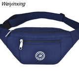 Weiyinxing Chest bag Nylon Waist Bag Women Belt Bag Men Fashion Colorful Bum Bag Travel Purse Phone Pouch Pocket hip bag