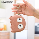 Weiyinxing Women Wallets Soft Genuine Leather Coin Bag Small Lovely Cowhide Wallets Card Holder Large Capacity Money Bag Portable Clutch