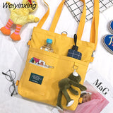 Weiyinxing Women Handbags Shoulder Bag Casual Folding Shopping Tote Bag Fashion Handbags Cross Body Backpack School Bags for Girls