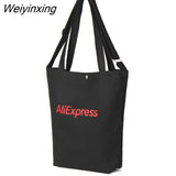 Weiyinxing New Women Handbags Shoulder Bags Solid Color Canvas Simple Folding Bucket Female Storage Tote Bag Ladies Daily Bags Pouck