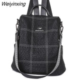 Weiyinxing New Women Soft Leather Backpacks Vintage Female Shoulder Bags Sac a Dos Casual Travel Ladies Bagpack Mochilas School Bags