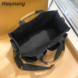 Weiyinxing Women's Bag Multi-function Canvas Bag Women's Handbag Shoulder Bag Hand Bag