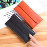 Weiyinxing Women Long Large Capacity Wallets Lady Simple Hasp Coin Purses Female Fashion Clutch Credit Leather Card Holder