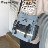 Weiyinxing Tooling Men's Messenger Bag Student Shoulder Bag Men's Bags Backpack Women's Large Capacity Diagonal