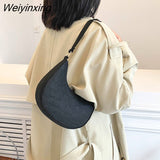Weiyinxing Women Handbag Solid Color Casual Mini Underarm Bag Female Green Chain Shoulder Pouch Hot sale Ladies Leather Tote bag