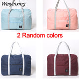 Weiyinxing New Nylon Foldable Travel Bags Unisex Large Capacity Bag Luggage Women WaterProof Handbags Men Travel Bags