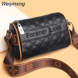 Weiyinxing Women's Bag High End Lady's Leather Bags Pillow Bag Women One Shoulder Crossbody Bags Extravagant Bag High Quality Messenger Bag