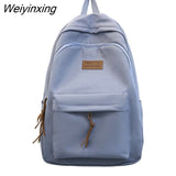 Weiyinxing Men Lady New Laptop SchoolBag Trendy Boy Girl Nylon College Backpack Fashion Travel Male Female Book Women Backpack Student Cool