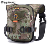 Weiyinxing Nylon Men's Messenger Bags Multifunction Men Shoulder Bag Outdoor Sports Travel Sling Male Crossbody Chest Fanny Pack