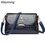 Weiyinxing Patent Leather Women's Bag Fashion Shoulder Crossbody Bags for Women 2023 Designer Handbag Large Capacity Female Tote Sac
