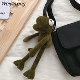 Weiyinxing For Women 2023 Casual Collage Student Messenger Bag Women Small Bag Canvas Shoulder Celestial Print Crossbody Bag Bolsas Sac
