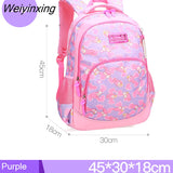 Weiyinxing Big Capacity Children School Bags For Teenagers Girls Backpack Waterproof Durable And Breathable School Backpack Mochila