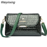 Weiyinxing Patent Leather Women's Bag Fashion Shoulder Crossbody Bags for Women 2023 Designer Handbag Large Capacity Female Tote Sac
