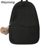 Weiyinxing Fashion School Backpack Women School Bags Men Travel Rucksack Boy Girl Student Bag Female College Knapsack Laptop Mochila