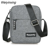 Weiyinxing Mini Crossbody Bag Small Men's Shoulder Bag Men Diagonal Small Backpack Light Messenger Phone Bag Boy Fanny Chest Pack