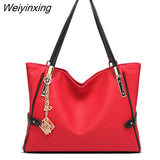 Weiyinxing IN Famous Designer Brand Women Bag Leather Women Tote Handbags Fashion Retro Shoulder Bags Luxury Ladies Hand Bags Purse