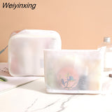 Weiyinxing Simple Cosmetic Bag Wash Bag Eva Transparent Waterproof Cosmetic Bag Multi-function Portable Travel Storage Bag