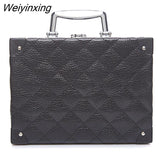 Weiyinxing Women's Large Capacity Storage Professional Makeup Organizer Travel Beauty Cosmetic Case Female Nail Tool Box Suitcases