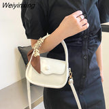 Weiyinxing Trend Small Fresh Korean Women's Bags Niche Design Single Shoulder Bag Silk Scarf Handbag Spring And Summer Messenger Bag
