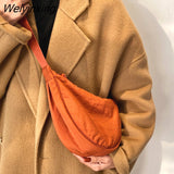 Weiyinxing Nylon Hobos Crossbody Bag for Women Designer Shoulder Bags Large Capacity Tote Lady Travel Shopper Bag Female Purses 2023