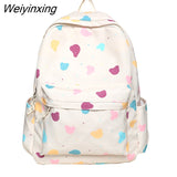 Weiyinxing Cute Cartoon Printing Girl Travel Book Bag Trendy Women Laptop Leisure School Bags Female Fashion College Backpack Kawaii