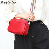 Weiyinxing Genuine Leather Women Handbags Fashion Luxury Brand Small Shoulder Bags High Quality Soft Cowhide Female Messenger Bag Sac