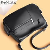 Weiyinxing Women's Bag Soft Genuine Leather Handbags Designer Large Capacity Women Shoulder Bags 2023 High Quality Female Messenger bag Sac