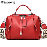 Weiyinxing Top Cowhide women's handbags Luxury Brand genuine leather Women Bags Fashion Messenger bag Designer Large Women Shoulder Bag